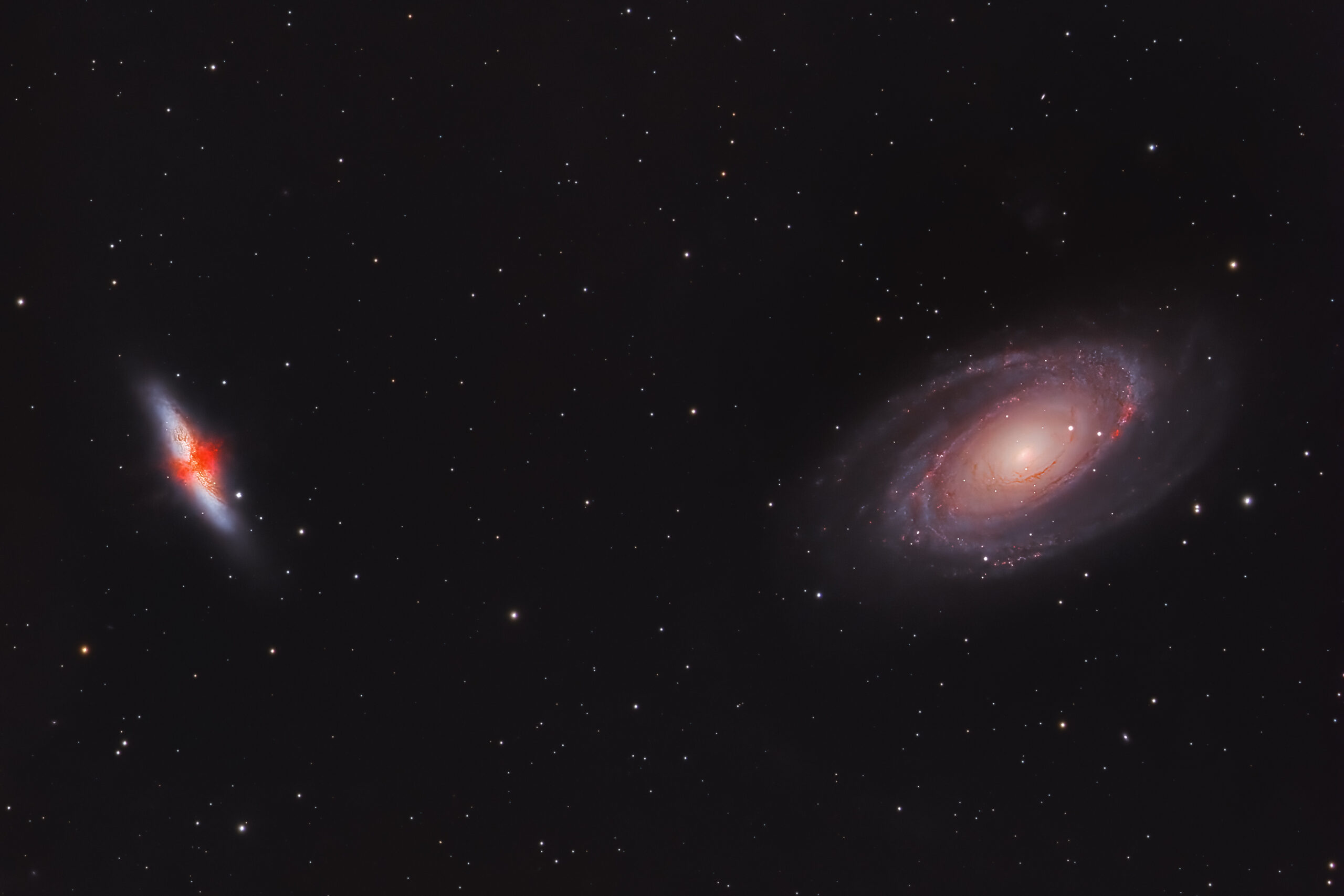 M81 and M82