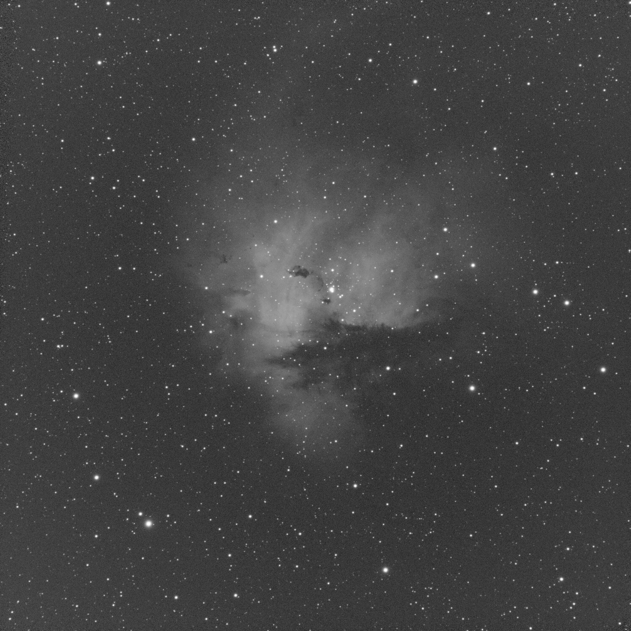 Oiii channel from NGC 281